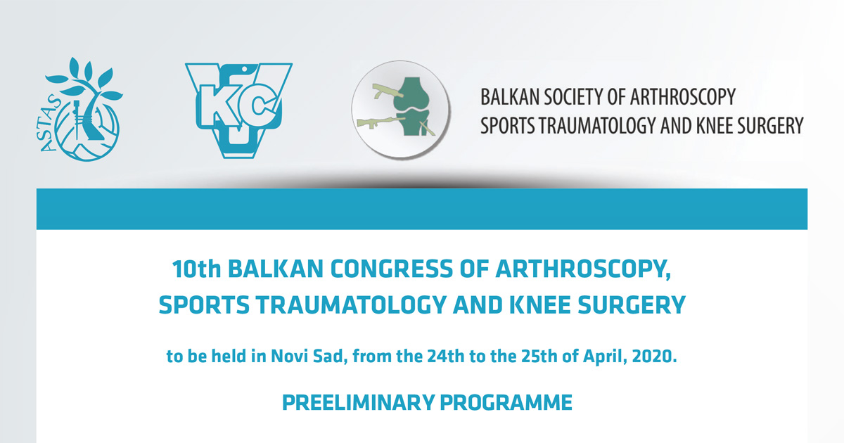 10th Balkan Congress preeliminary programme featured